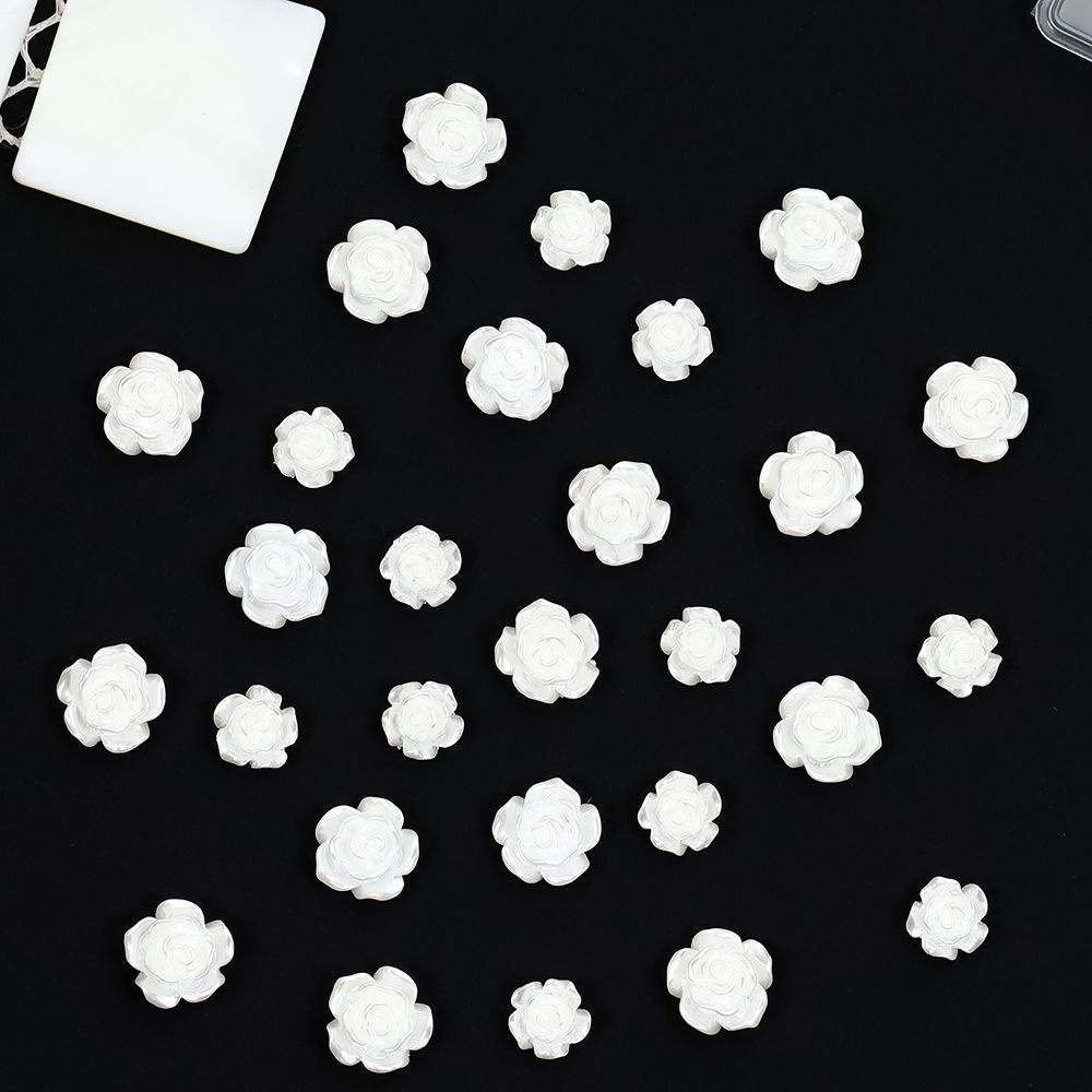 [Hàng mới về] Phụ kiện trang trí móng tay hình hoa trà xinh xắn