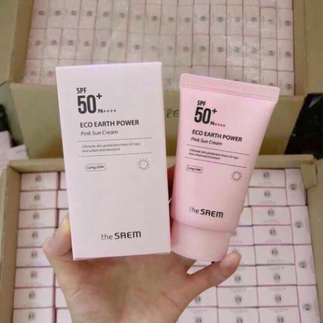 Kem chống nắng The Saem Eco Earth Power SPF 50+ PA+++