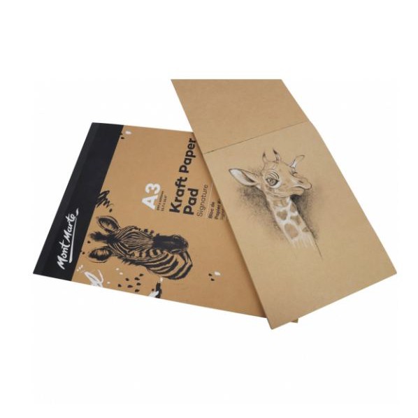 Sổ giấy Kraft Mont Marte - Signature Kraft Paper Pad