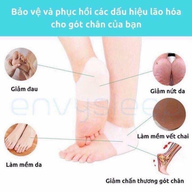 Miếng lót gót chân chống nứt nẻ