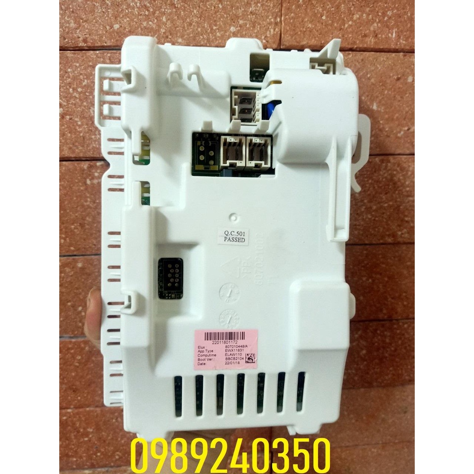 Bo mạch nguồn máy giặt Electrolux EWF 12844 đời không đổ keo chính hãng