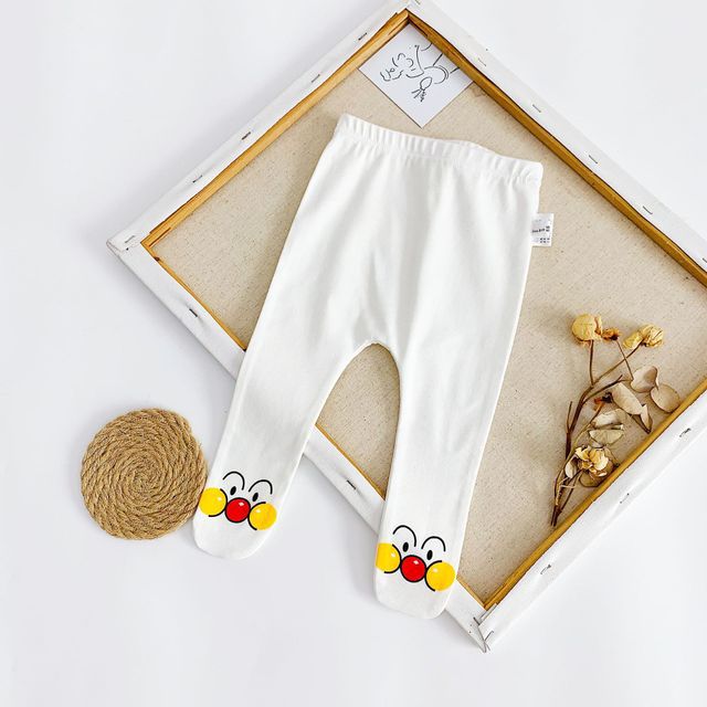 Quần legging cotton ôm dáng in họa tiết hoạt hình dành cho các bé