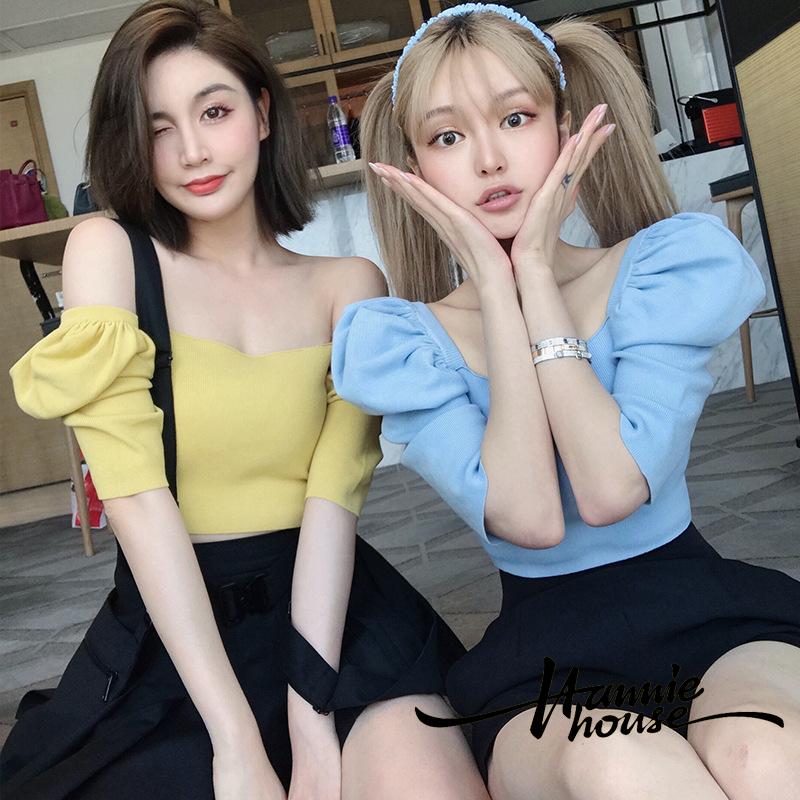 Áo Croptop Thiết Kế Cổ Vuông Cho Nữ | BigBuy360 - bigbuy360.vn