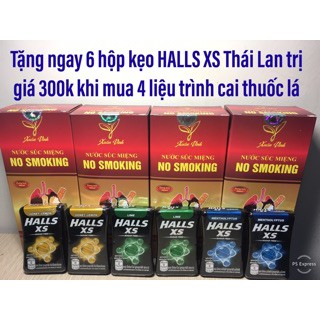 [Free Ship] COM BO 4 HỘP CAI THUỐC LÁ XUÂN VINH kèm quà tặng