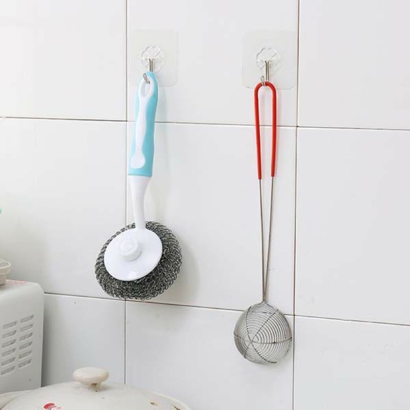 20 Miếng dán dính tường có móc treo đồ siêu dính siêu bền siêu rẻ kích thước 6x6cm