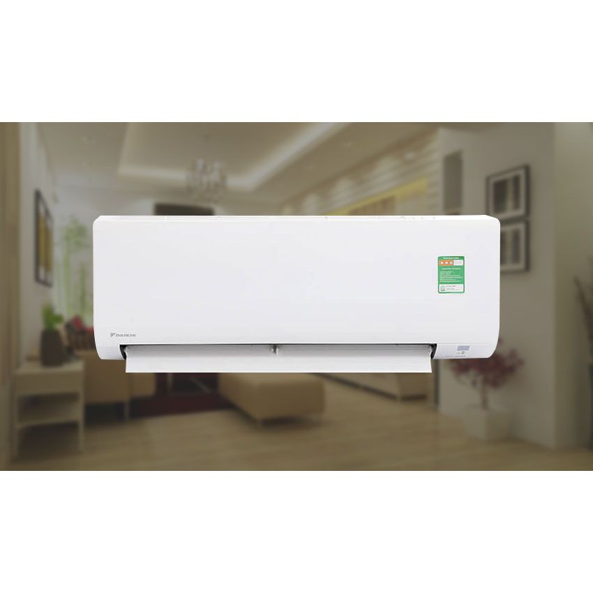 MIỄN PHÍ CÔNG LẮP ĐẶT & VẬT TƯ - Điều hòa không khí 1 chiều Daikin 9000BTU – FTF25UV1V Mới