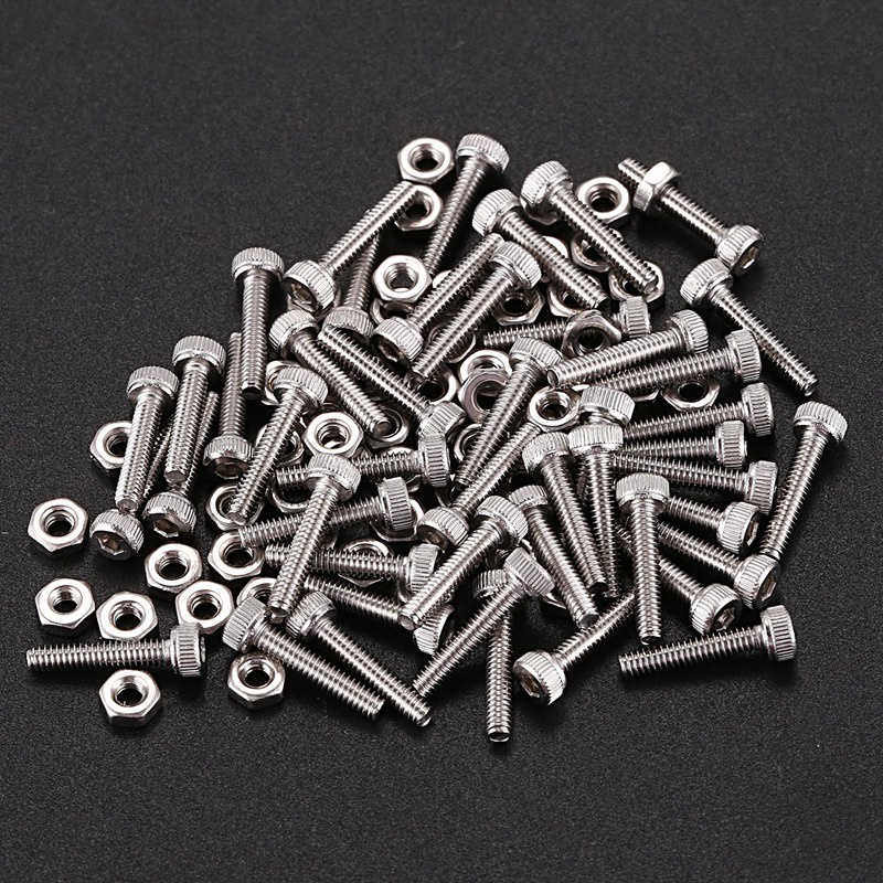 Bộ 50 Ốc Vít Lục Giác M2x10mm