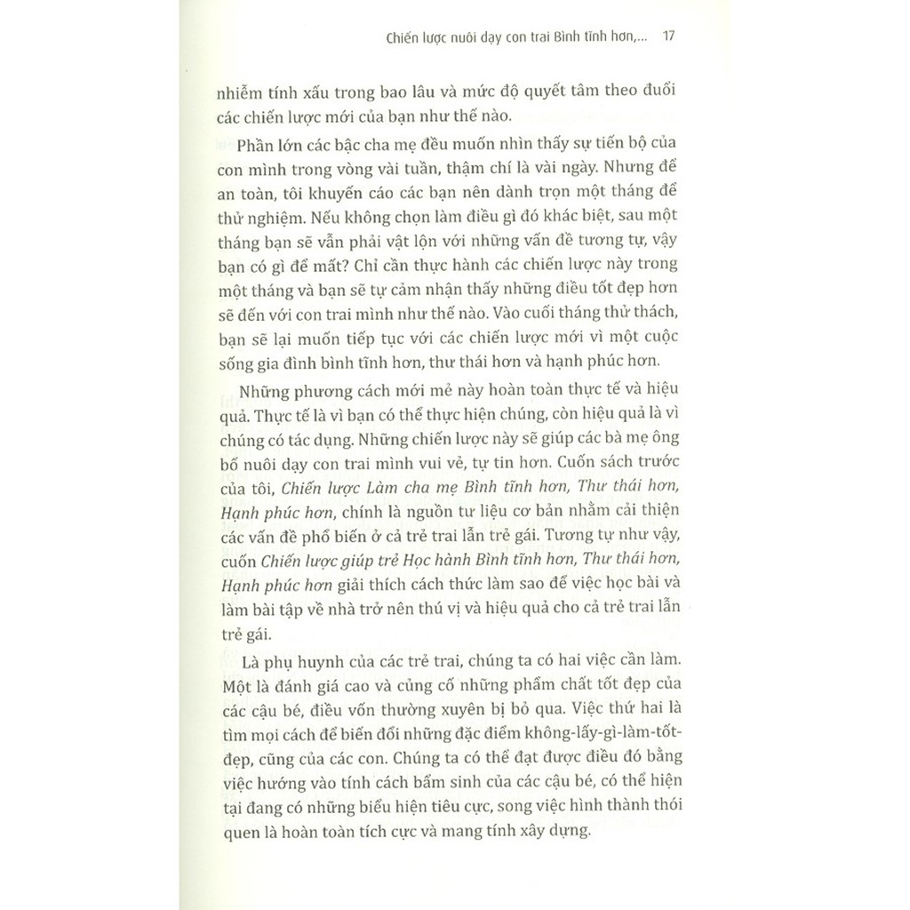 Sách - Bình Tĩnh Rèn Con - Chiến Lược Nuôi Dạy Con Trai