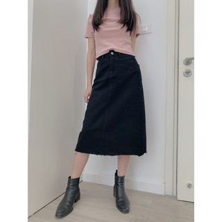 chân váy jeans dáng dài basic SK99 1994closet
