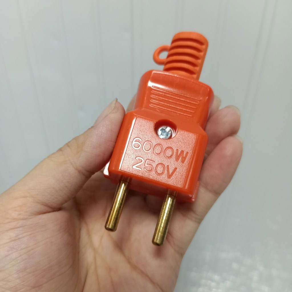 Phích cắm công suất lớn 6000w, chui cắm chịu tải chống cháy chịu nhiệt cao cấp