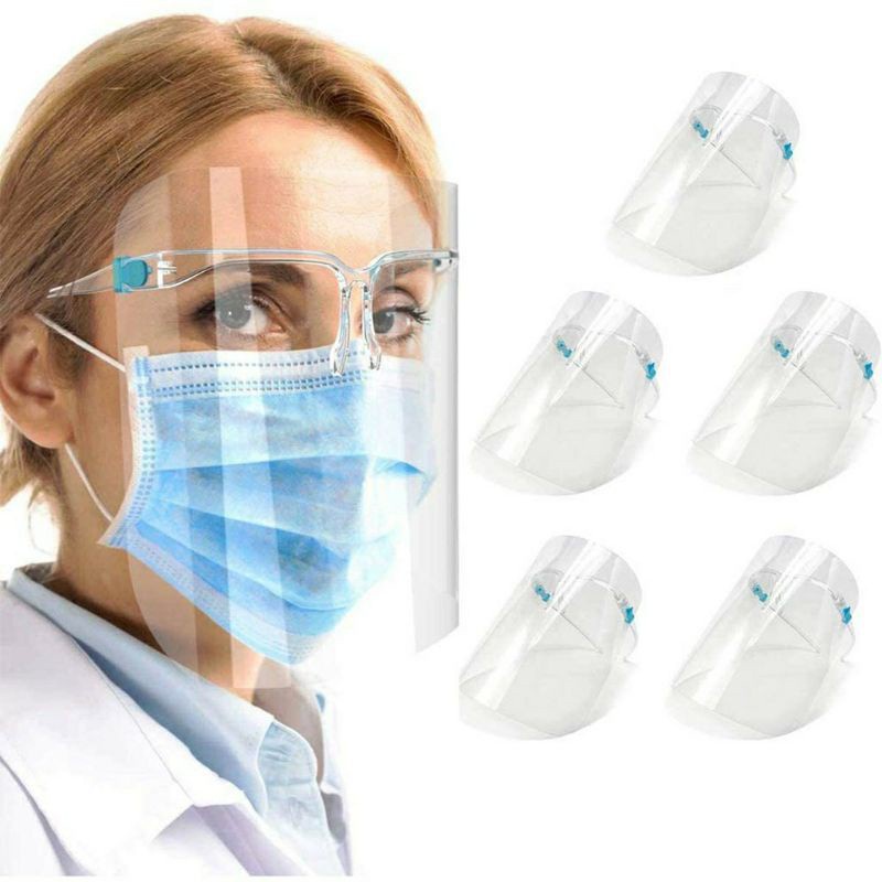 Có Gọng - Face Shield Kính Chống Giọt Bắn Bảo Hộ Chống Dịch Chống Bụi