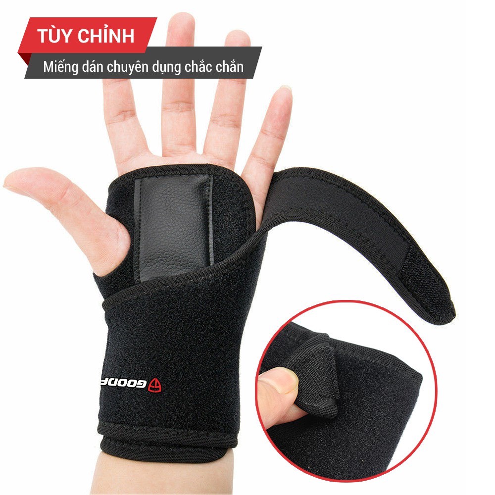 Băng Nẹp Khớp Cổ Tay, Nẹp Cố Định Khớp Cổ Tay GoodFit GF304W