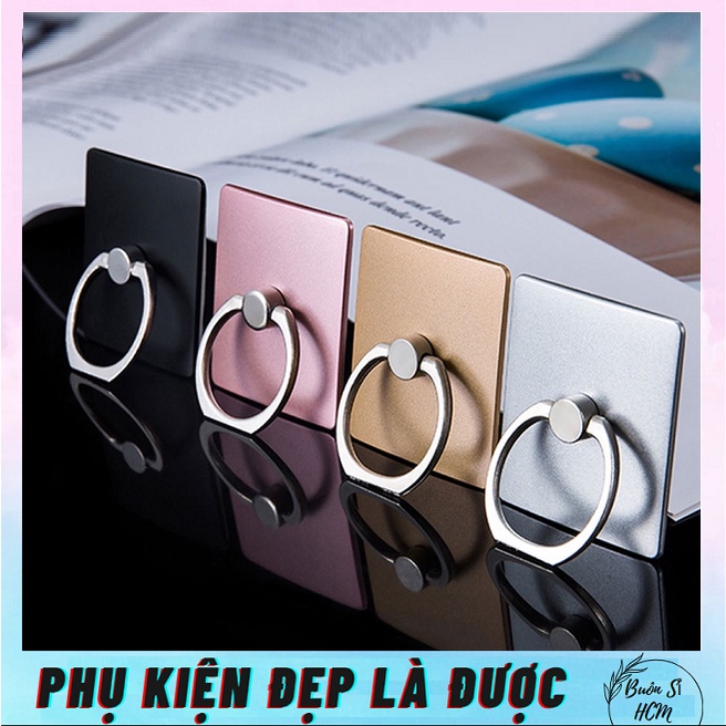 Giá đỡ chiếc nhẫn cho điện thoại nhiều màu ngẫu nhiên