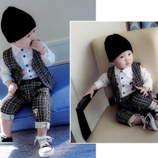 Bộ vest bé trai