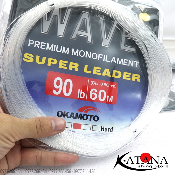 Cước Okamoto WAVE - Cước Làm Thẻo , Tóm Nho cuộn 60m