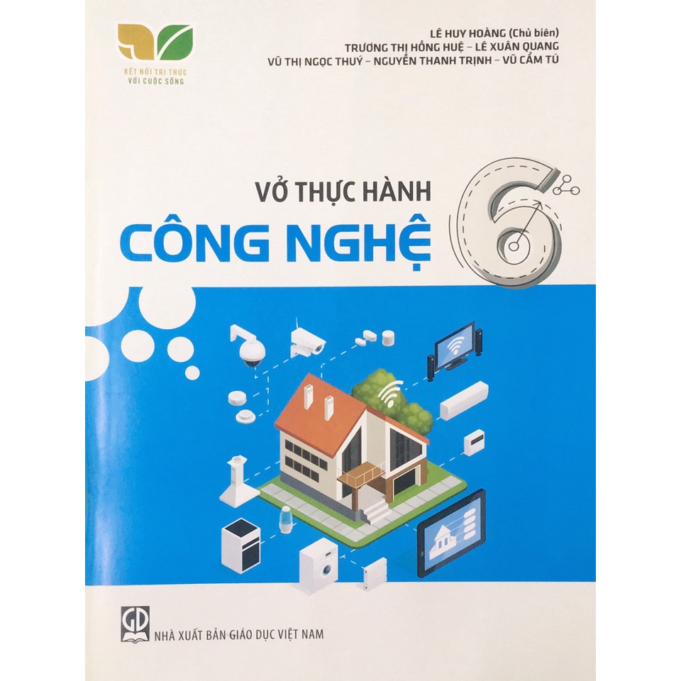 Sách - Vở thực hành công nghệ 6 - kết nối