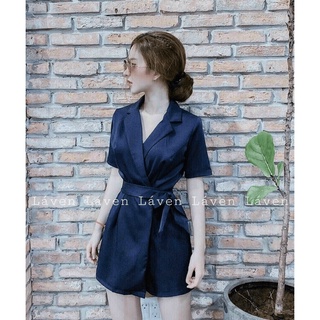 Jum cổ vest cột nơ eo siêu xinh mẫu mới qc