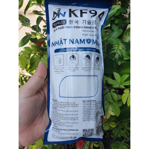 TÚI 10 khẩu trang 4D KF94