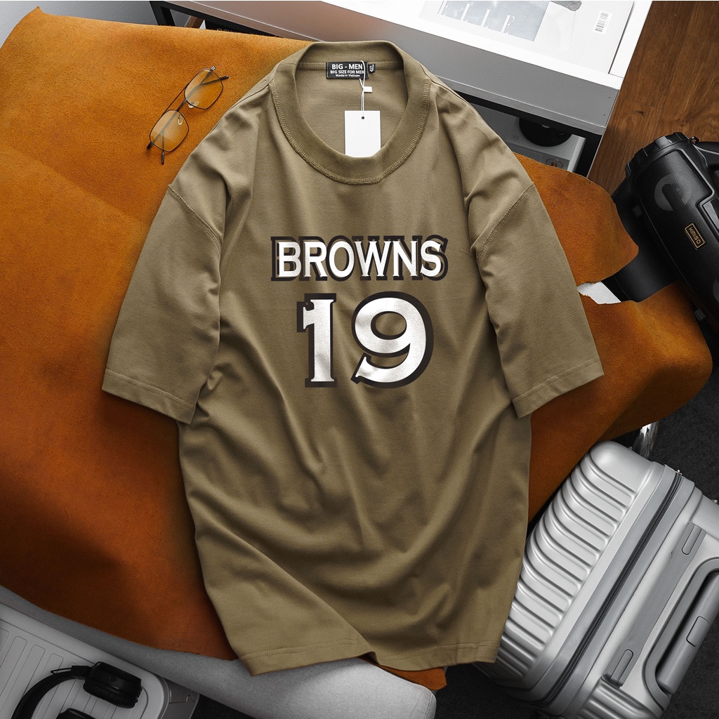 Big size- Áo thun trơn unisex thời trang đường may trái độc lạ in số đơn giản