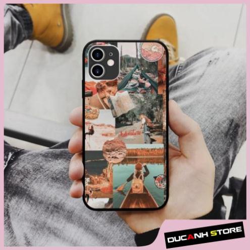 Ốp lưng iphone SAMSUNG hình adventure  collage art minimalism hình hoa  cho các dòng iPhone PAP20210978