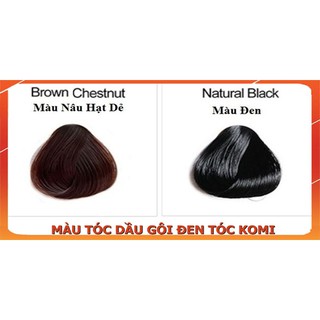 Dầu gội nhuộm tóc Nhật Bản Komi