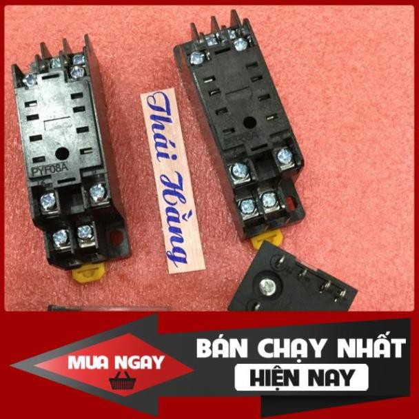 [ShopUyTín] 2 bộ relay 220 v -5 A-8 chân nhỏ [free.ship]