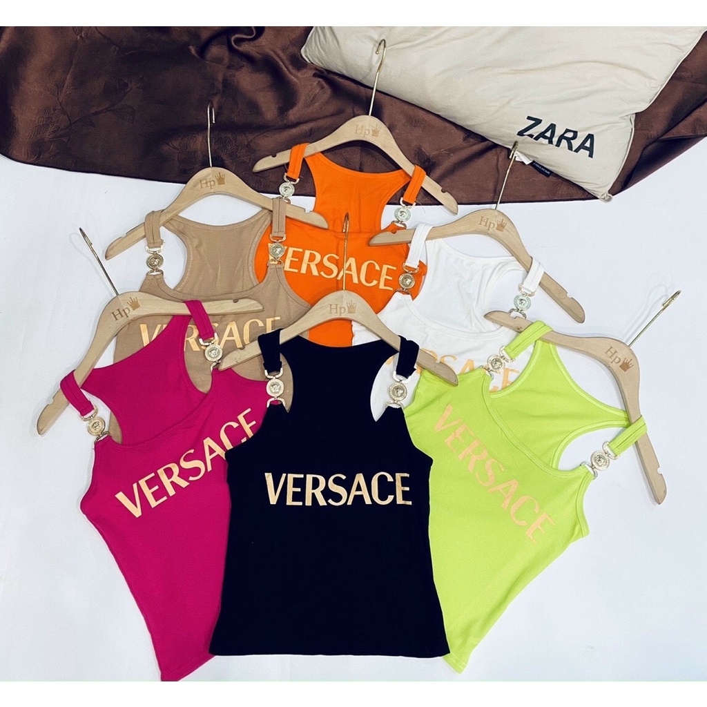 Áo hai dây chốt sắt in chữ chất đẹp