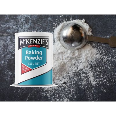 Bột Nở Làm Bánh Nhập Khẩu Úc McKenzie's Baking powder Hộp 125g