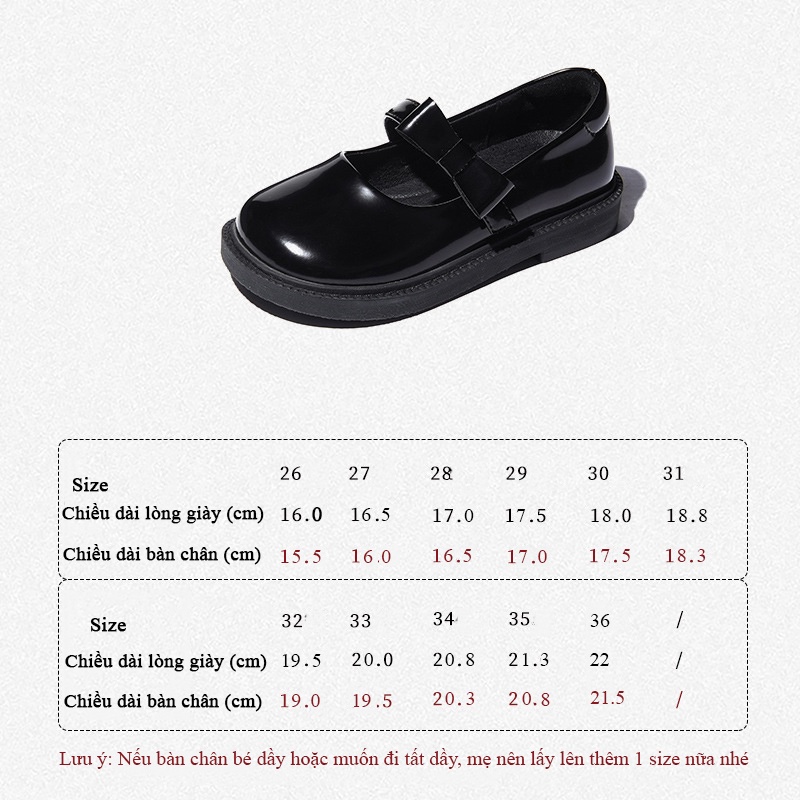Giày búp bê sandal cho bé gái da bóng đế mềm màu trắng/đen/nâu GL048