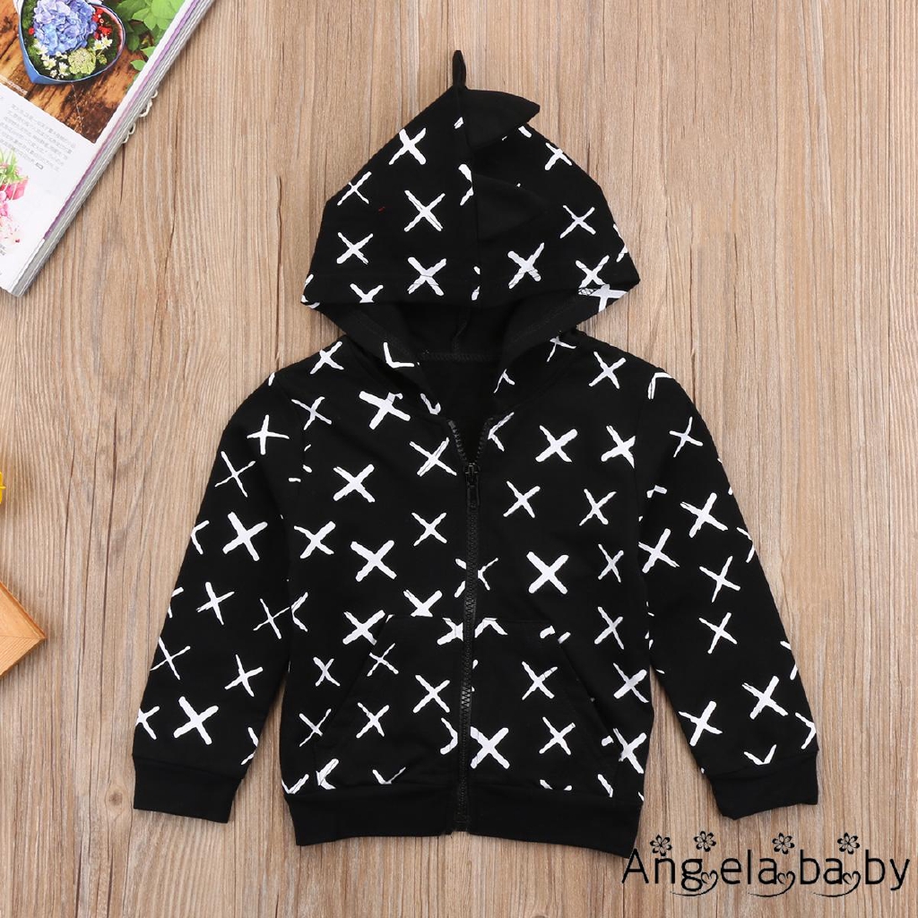 Áo Khoác Hoodie Khủng Long Cho Bé