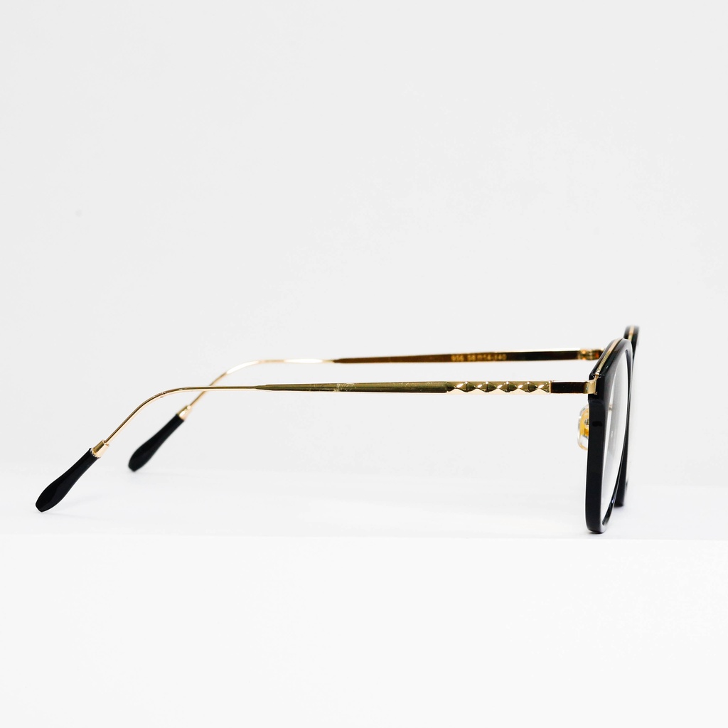 Gọng kính cận nữ ONE STORE mắt tròn kim loại thanh mảnh nhẹ nhàng thời trang cute dễ thương