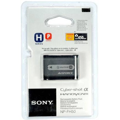 Pin Sony NP-FH50  tương thích DCRDVD 508 , 408 , 308 , 108 , 505 , 405 , 305 , 205  105  403 203 103  DSCHX1