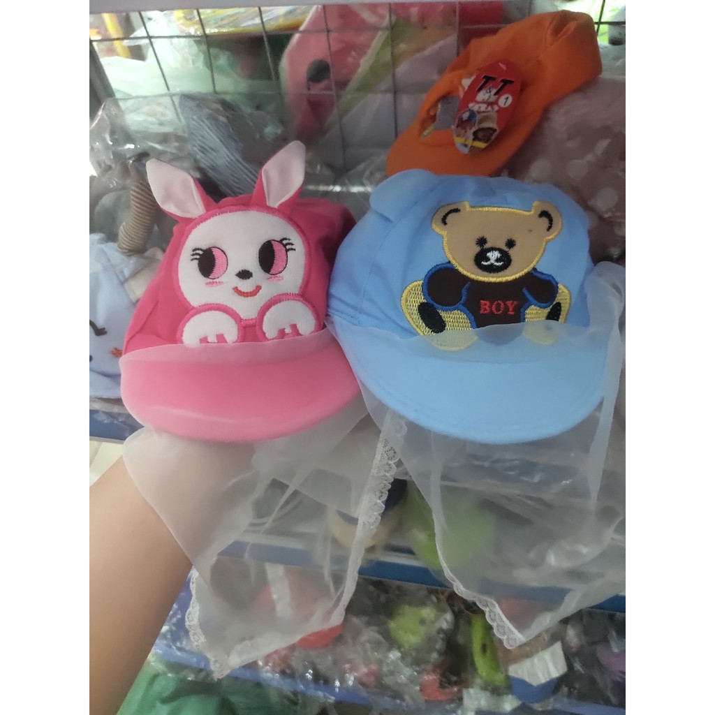 Mũ cho bé từ 3 tháng đến 18 tháng