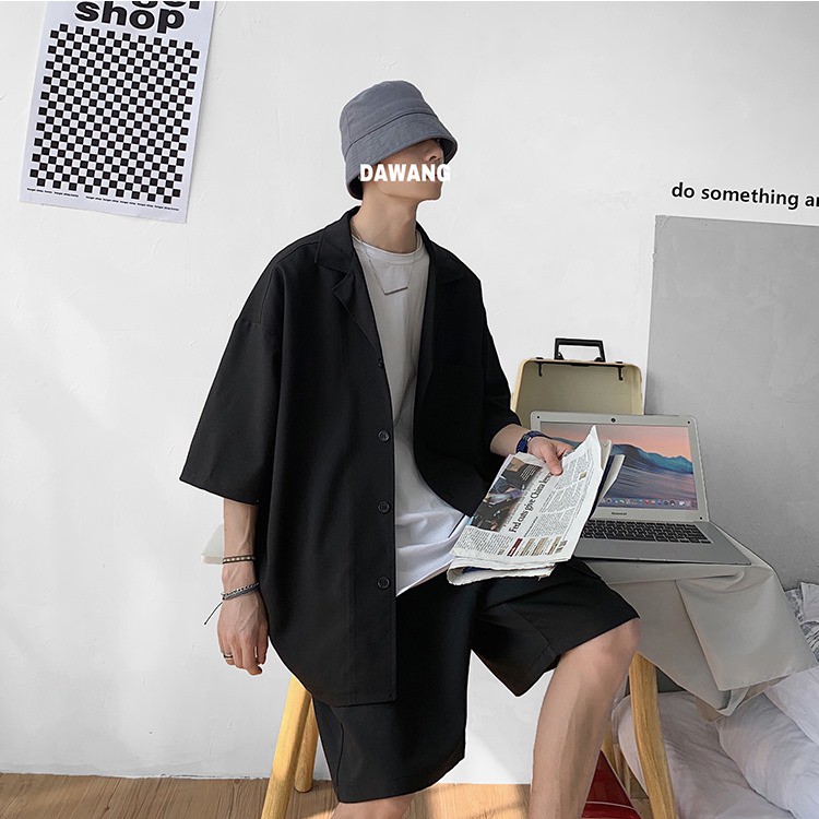 Bộ Quần Áo Nam, Bộ Quần Áo Blazer Nam phong cách Hàn Quốc - SET01 | BigBuy360 - bigbuy360.vn