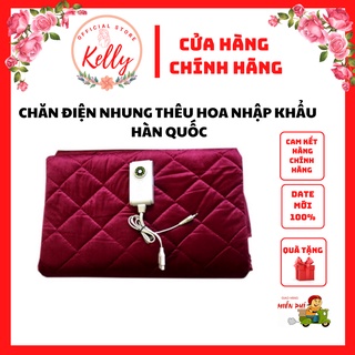 Chăn điện đệm điện  chăn Nhung Điện Cao Cấp Hàn Quốc Chính Hãng