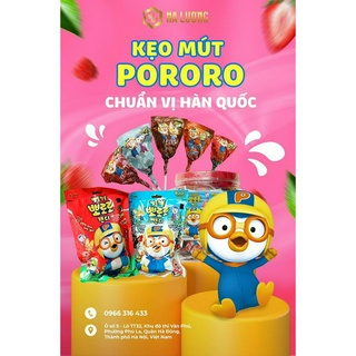Kẹo mút Pororo vị trái cây 132g
