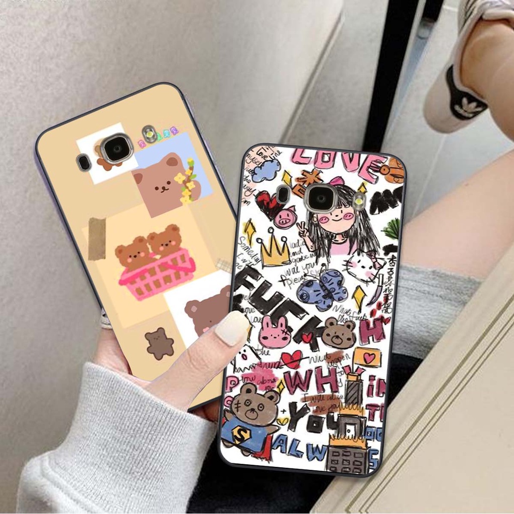 Ốp lưng Samsung J5 2016 / J7 2016 in hình Smile mặt cười cute, giá rẻ chất lượng cao