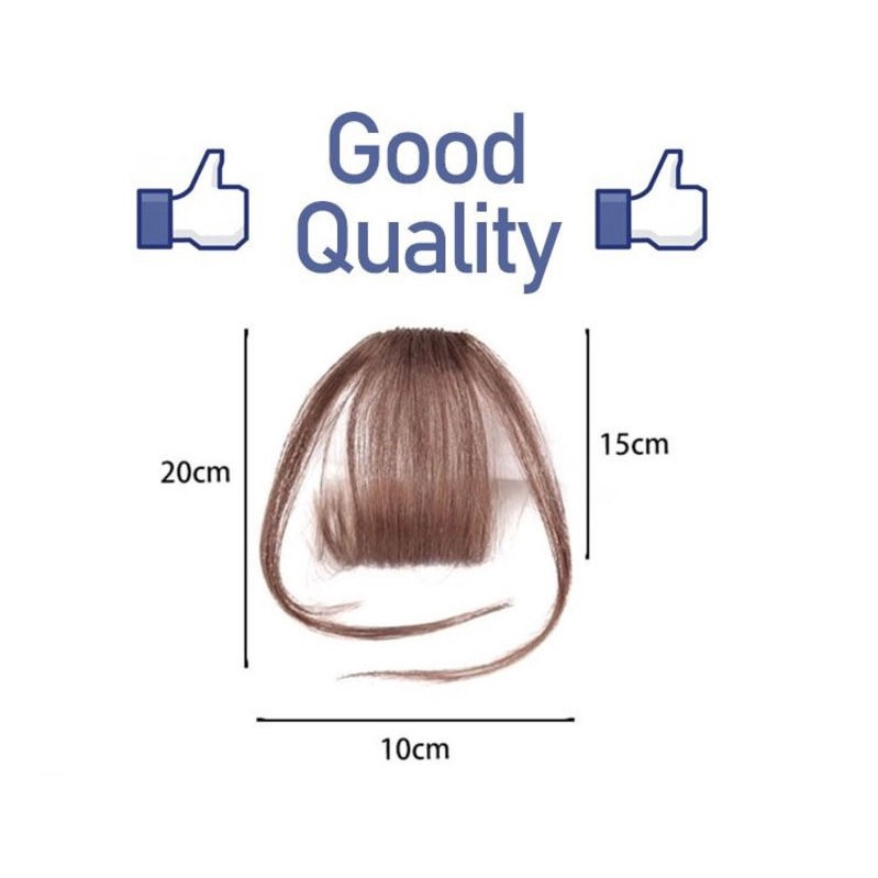 Sale 70% Tóc mái thưa giả phong cách Hàn Quốc dễ thương FS005, Natural color Giá gốc 30,000 đ - 21C123