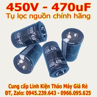 Tụ hóa lọc nguồn 560uf 470uf 390uf 330uf 180uf 450v chính hãng tháo máy giá thợ