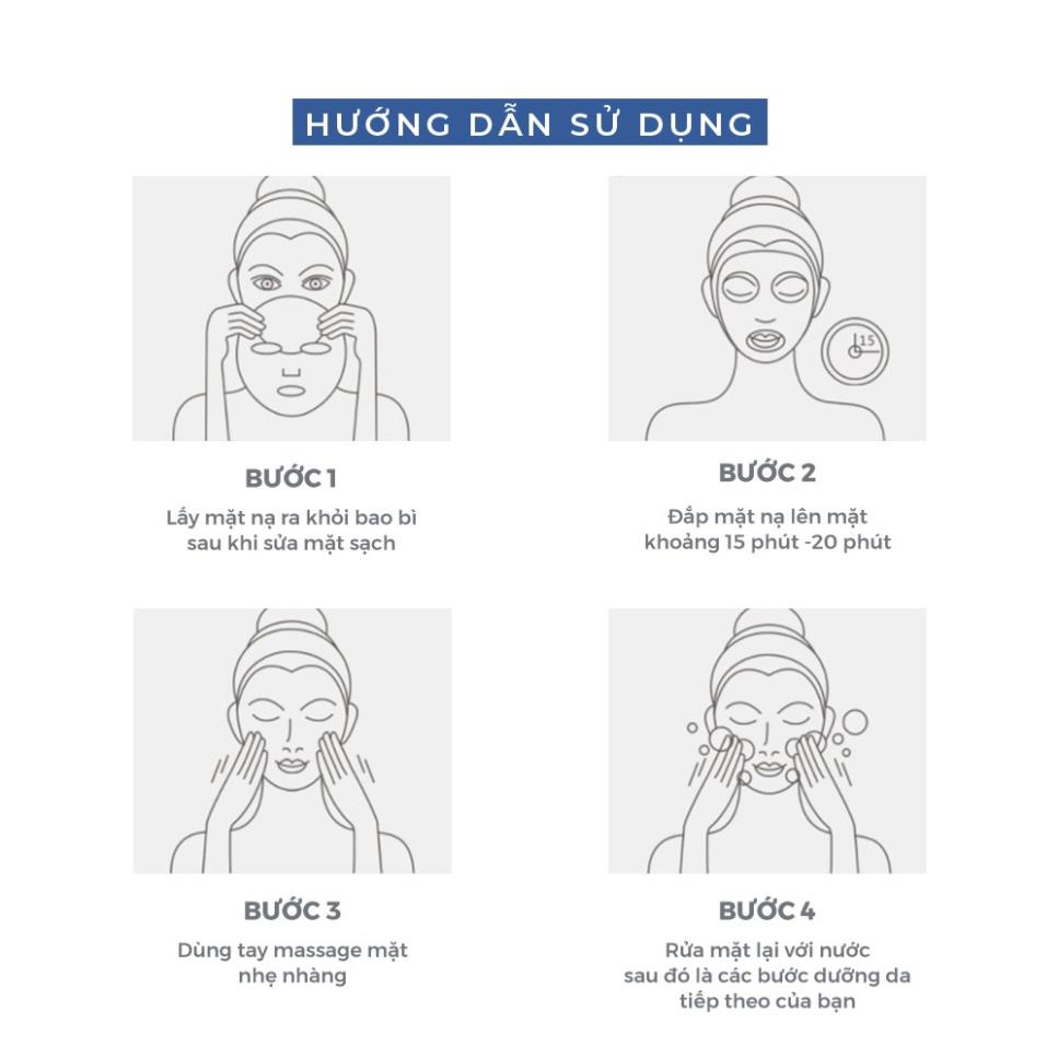 Mặt nạ dưỡng trắng da cao cấp Derm all Matrix 35g