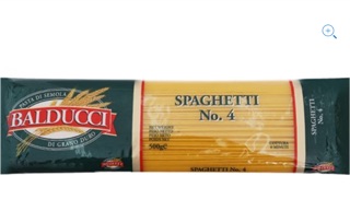 Mì Spaghetti Balducci No.4 gói 500g