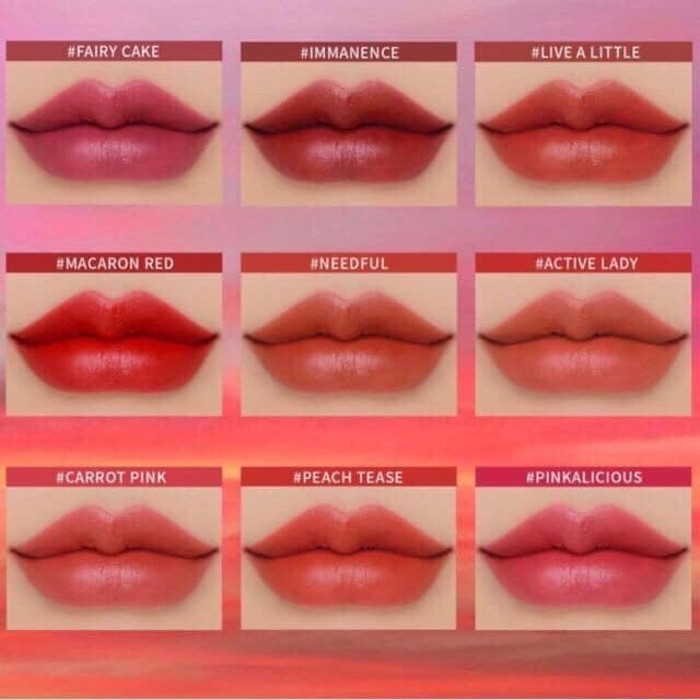 Son kem 3CE CLOUD LIP TINT 2019
