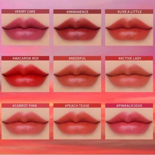 Son Kem Siêu Lì, Mịn Môi 3CE Cloud Lip Tint
