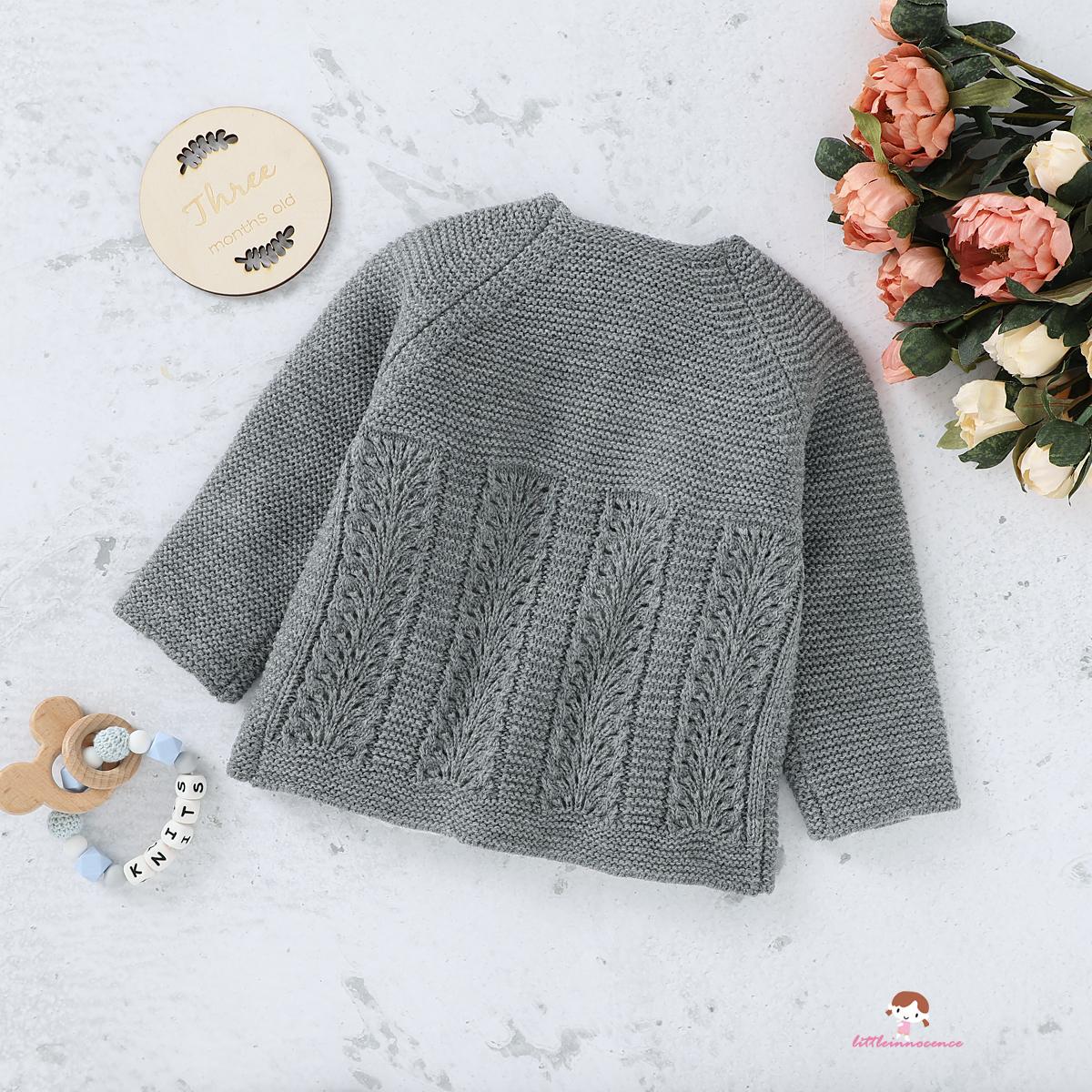 Áo Khoác Cardigan Dệt Kim Đáng Yêu Cho Bé 7-3 - 24 Tháng Tuổi