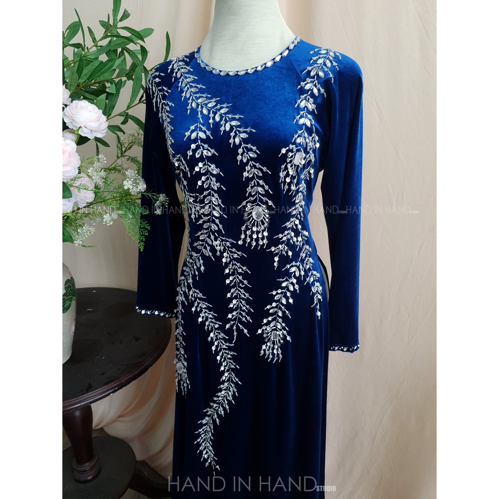 Áo dài trung niên - Mẹ - Bà sui - Hàng Thiết Kế 021