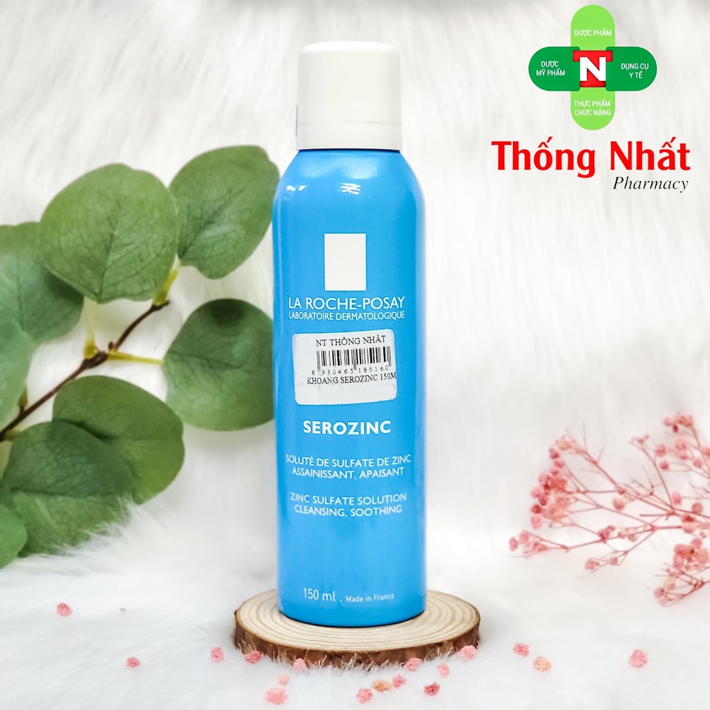 Xịt khoáng dịu da và cấp ẩm cho da dầu mụn La Roche-Posay Serozinc chai 300ml