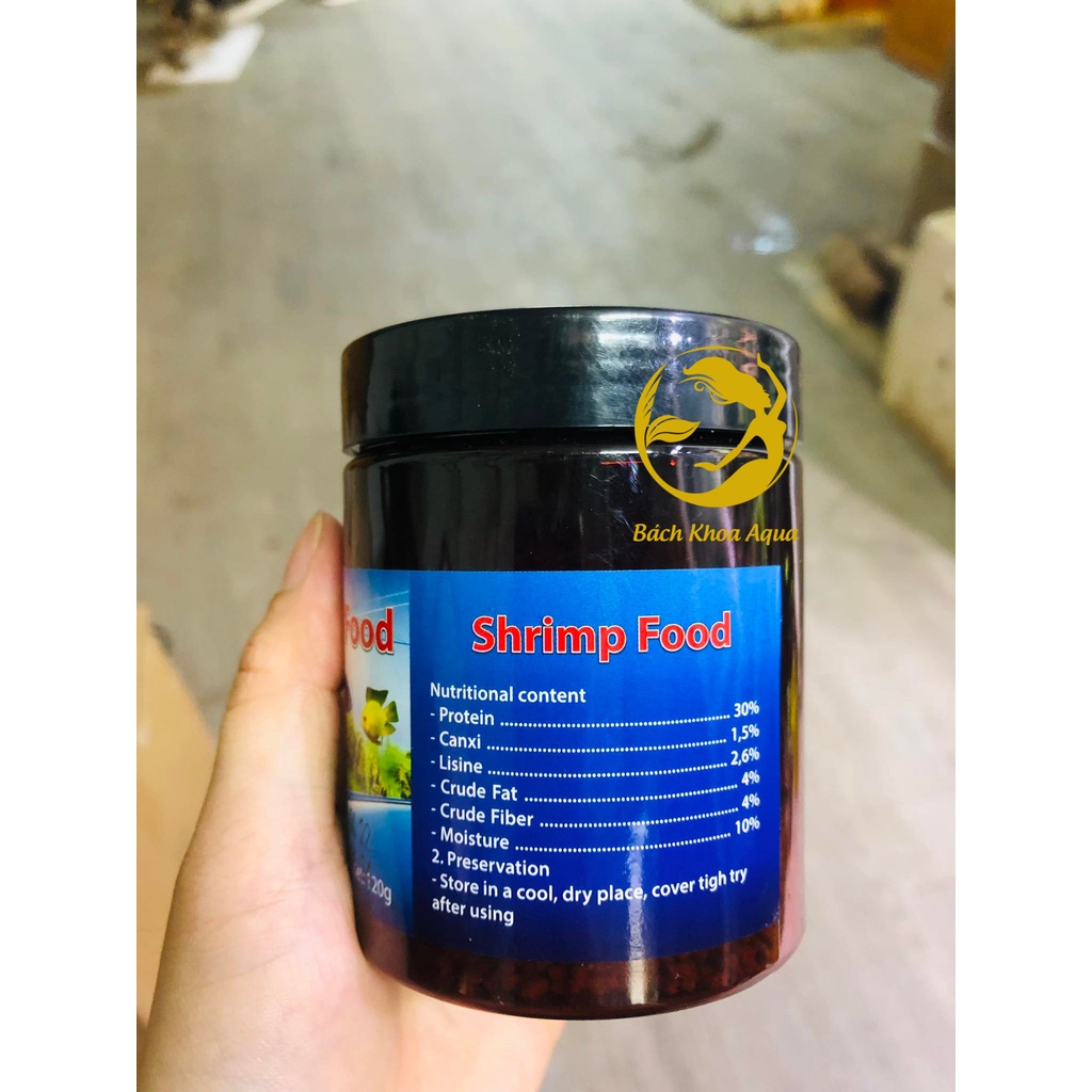 Thức ăn cho tép cảnh Shrimp Food 120g