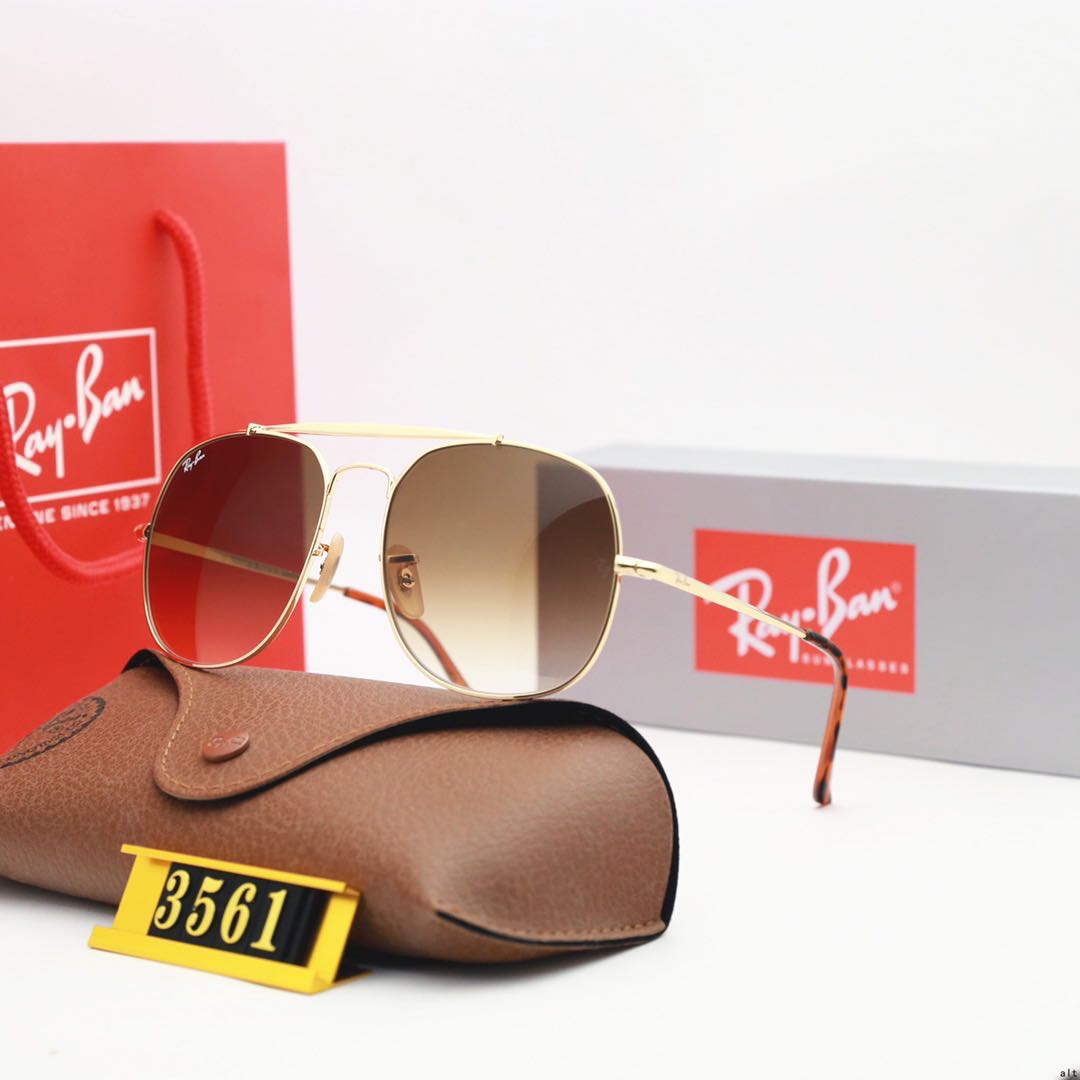 Aviator Ray-Ban_ chính hãng Kính râm 2021 Thời trang Hàn Quốc mới Kính râm nam nữ một mảnh Cặp đôi hợp thời trang Du lịch ngoài trời Kính râm lái xes | BigBuy360 - bigbuy360.vn