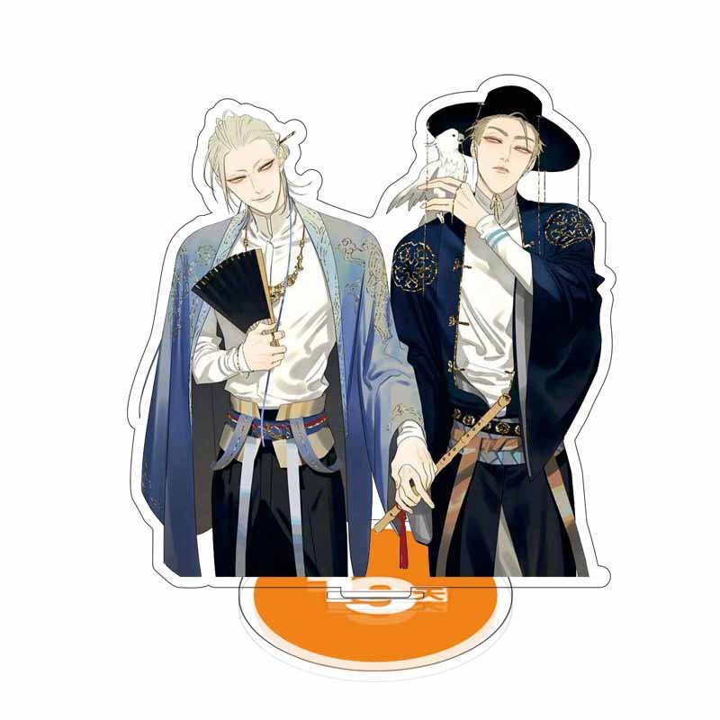 Mô hình nhân vật mica standee 19 days OLD XIAN in hình anime chibi trang trí trưng bày