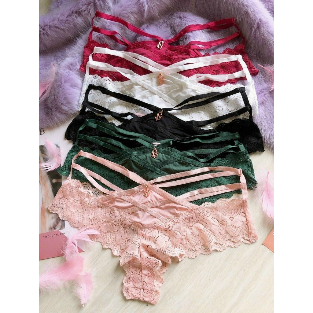 Quần lót lọt khe ren 4 dây chéo